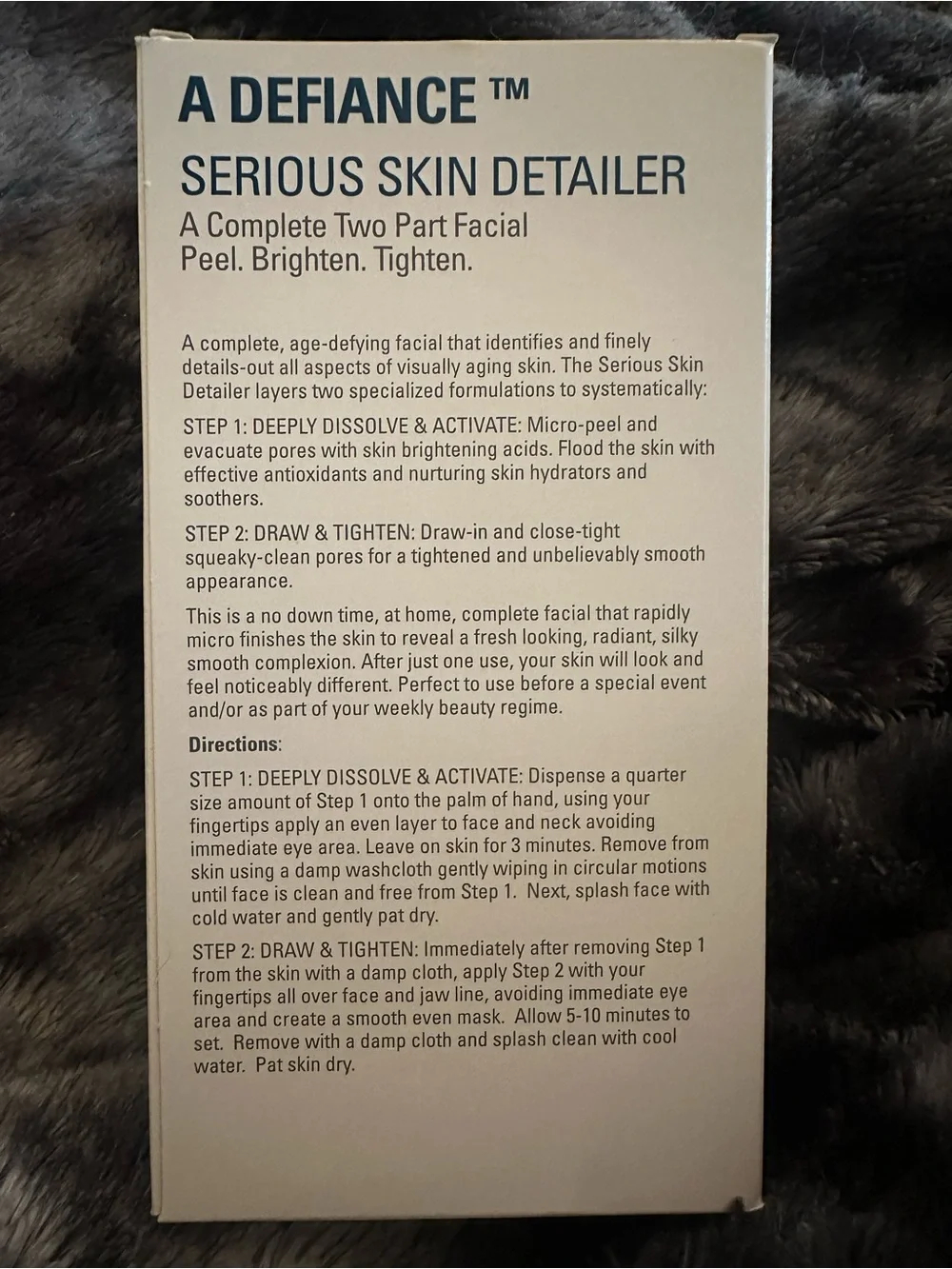 NEW Serious Skincare Set Anti Aging